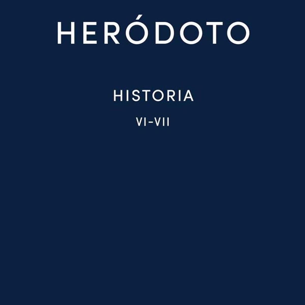 GENERICO - Historia Vi-vii. Heródoto (t.d)