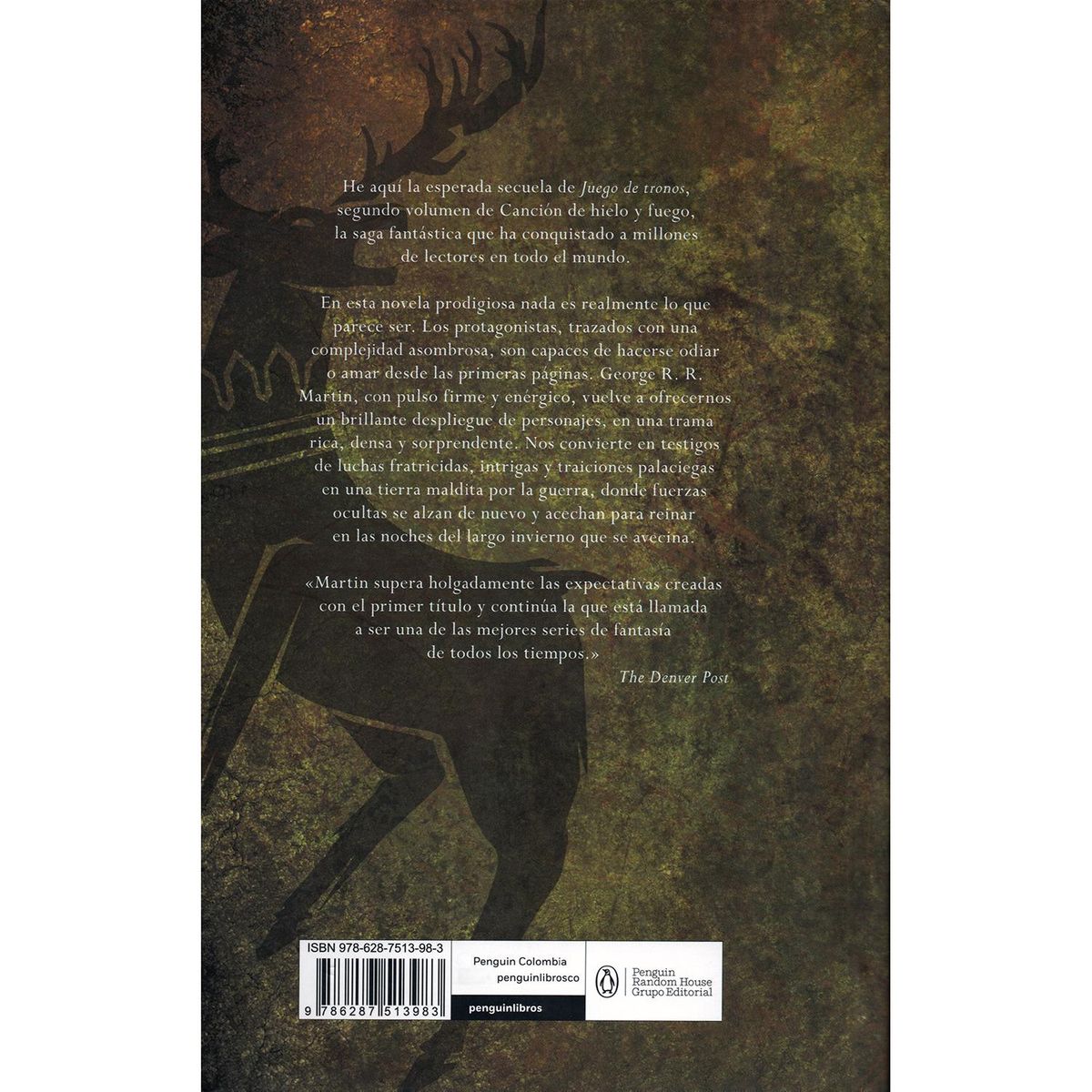 PENGUIN RANDOM HOUSE - Canción De Hielo Y Fuego 2. Choque De Reyes