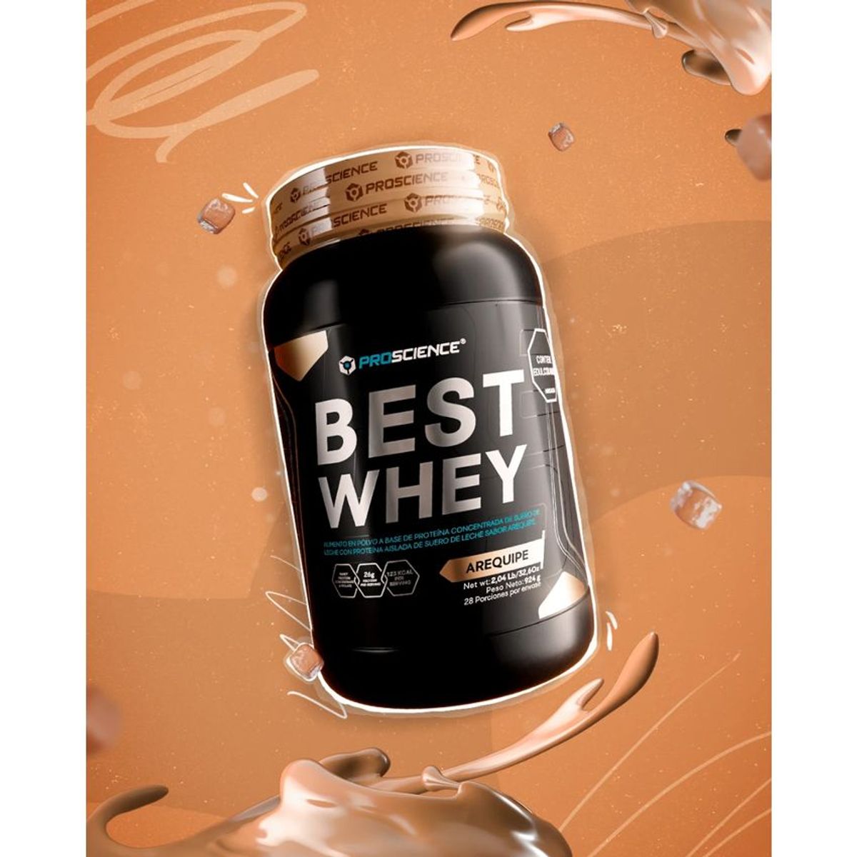 PROSCIENCE - Best whey 2.04 lbs Proscience - Sabor Arequipe