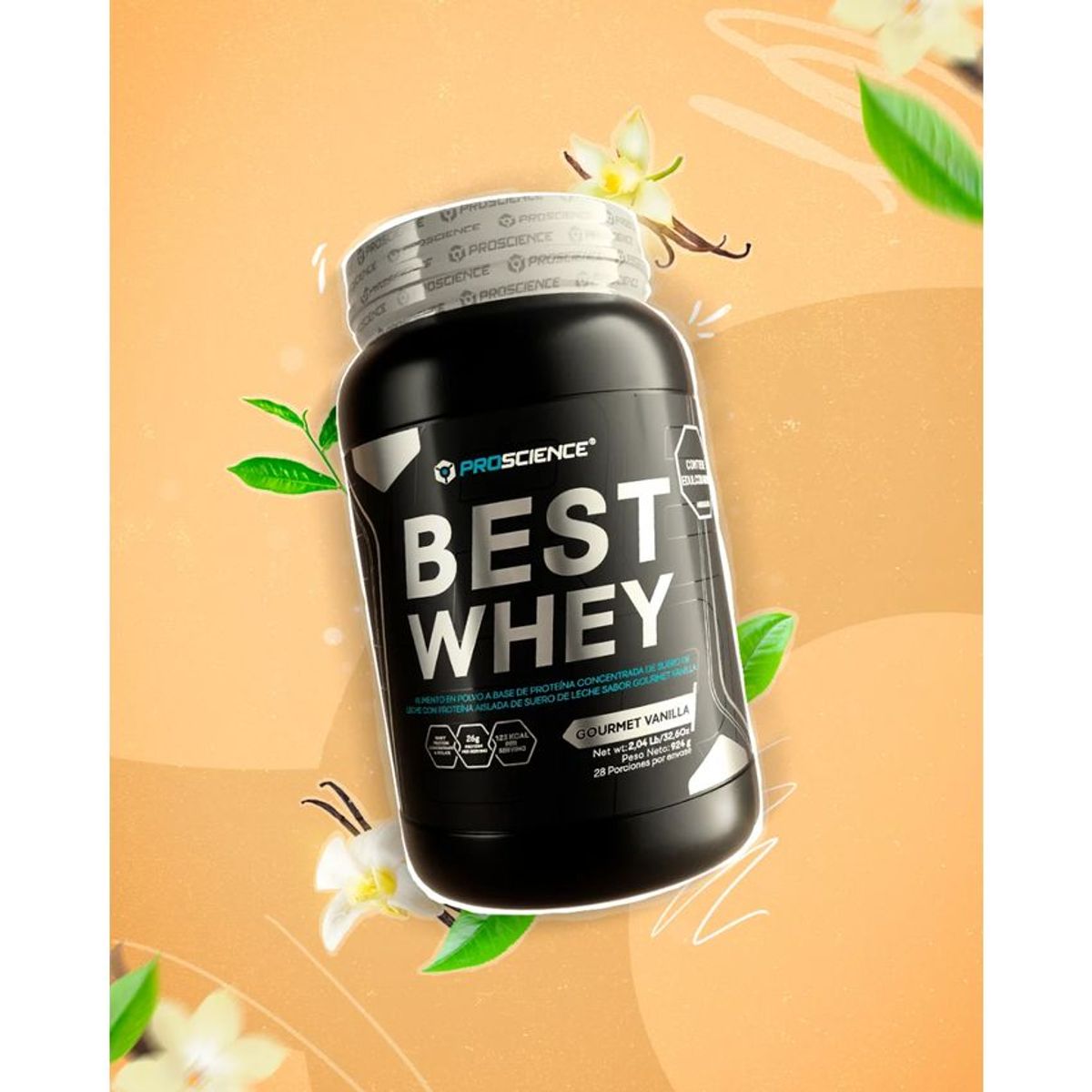 PROSCIENCE - Best whey 2.04 lbs proscience Vainilla + legacy creatina