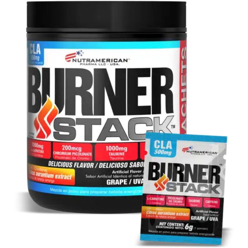 MEGAPLEX - Burner stack con cla y l-carnitina 50 sachets