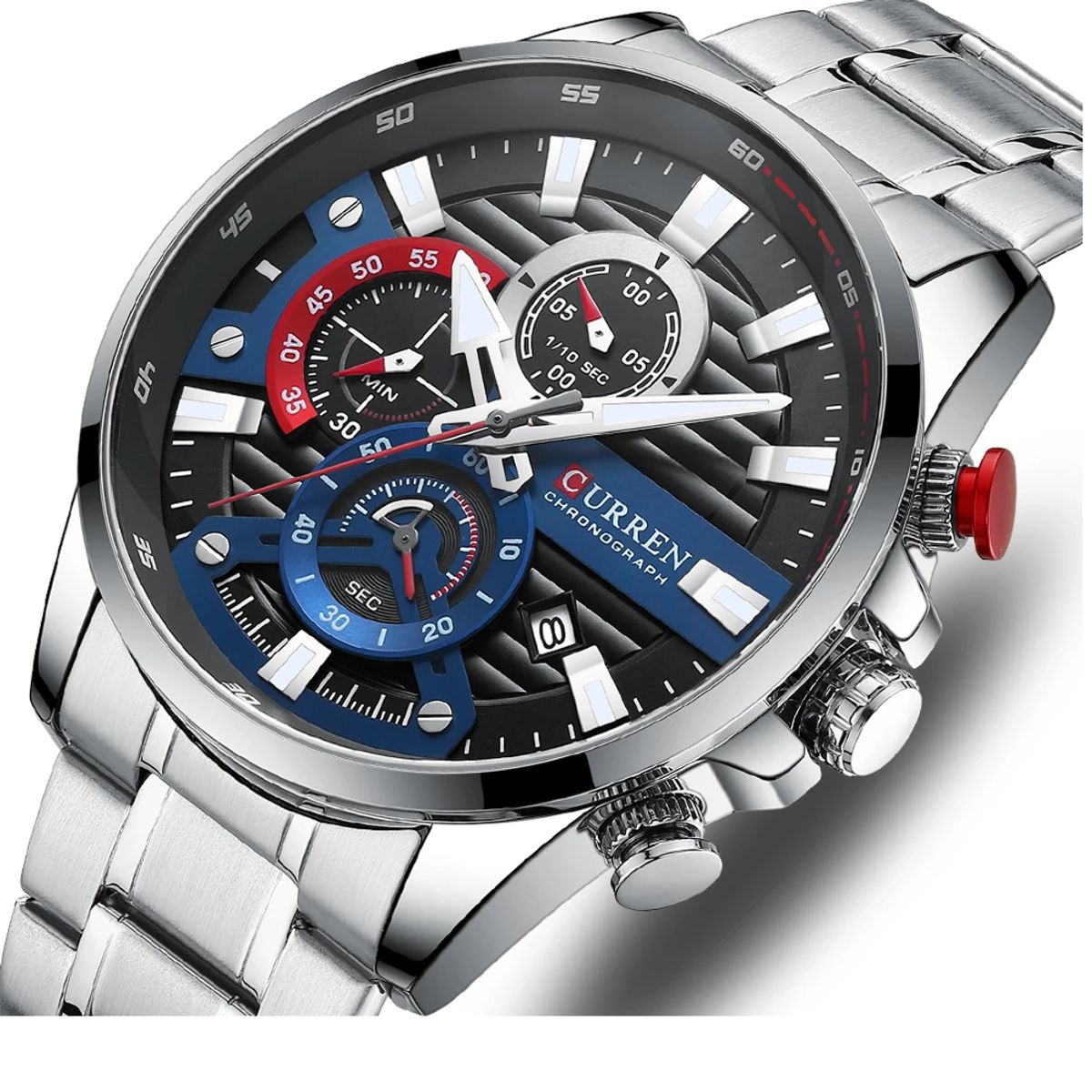 CURREN - Reloj Marca Curren 8415  para Hombre. Con Caja  de Lujo