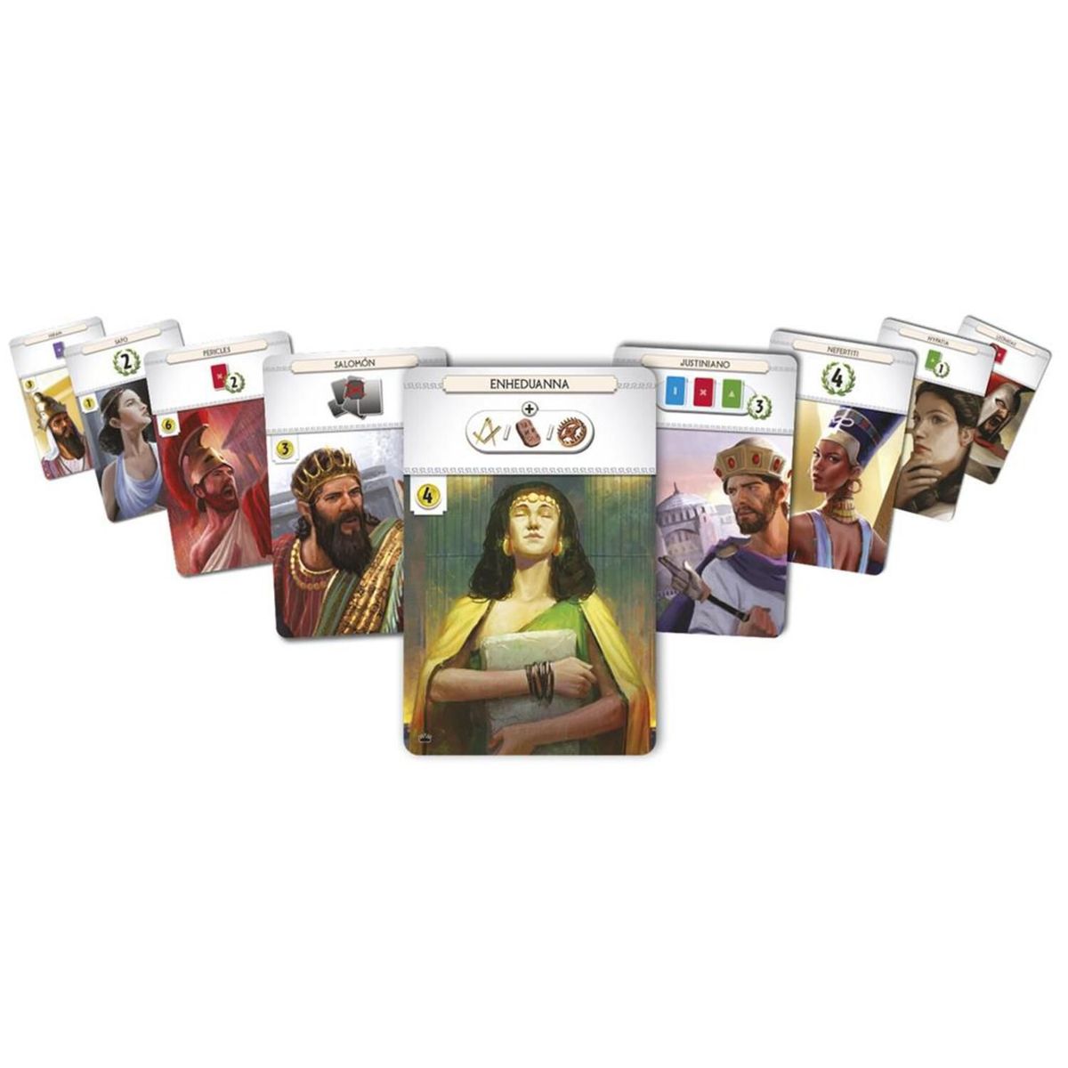 ASMODEE - 7 Wonders Leaders Nueva Edicion - Expansión Español!!