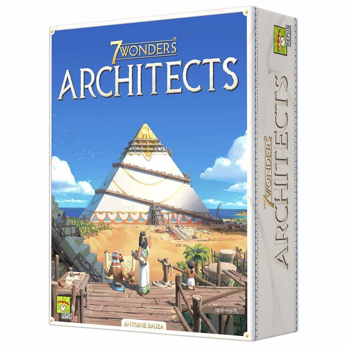 ASMODEE - 7 Wonders Architects - Juego De Mesa Español!!