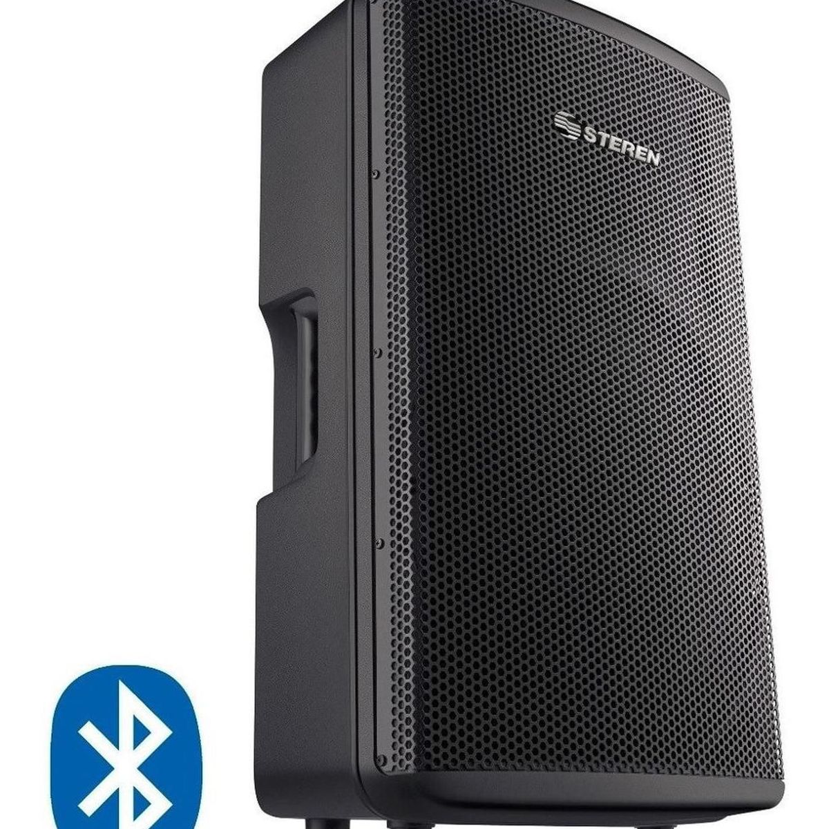 STEREN - Bafle Profesional Bluetooth De 15 - Baf-1594bt - Negro