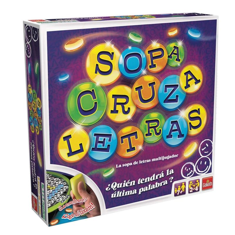 ASMODEE - Sopa De Cruza-Letras Juego De Mesa Español