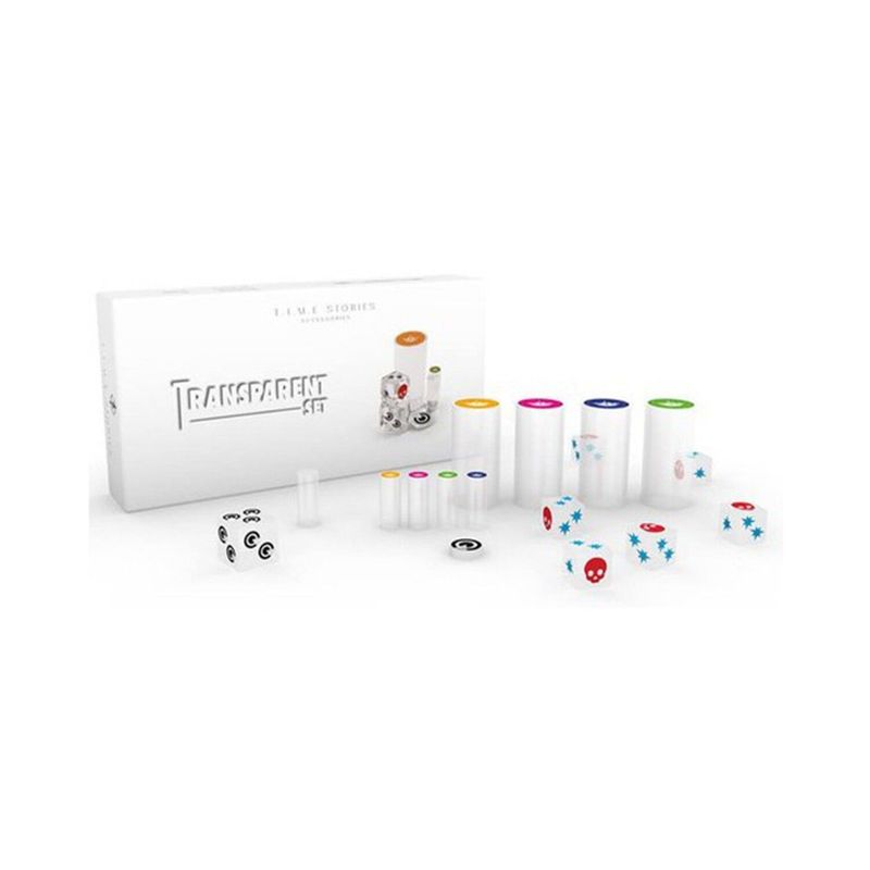 ASMODEE - T.I.M.E. Stories  Set Transparente-Expansión Español!!