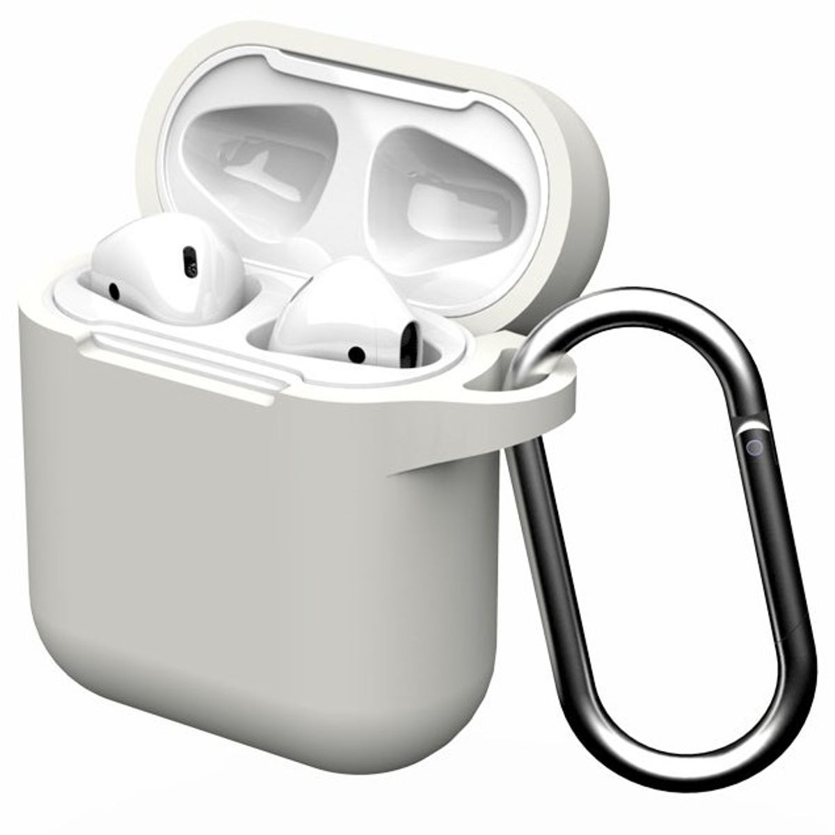 GEAR4 - Estuche Case Zagg Gear4 Apollo Blanco para AirPods 1 2
