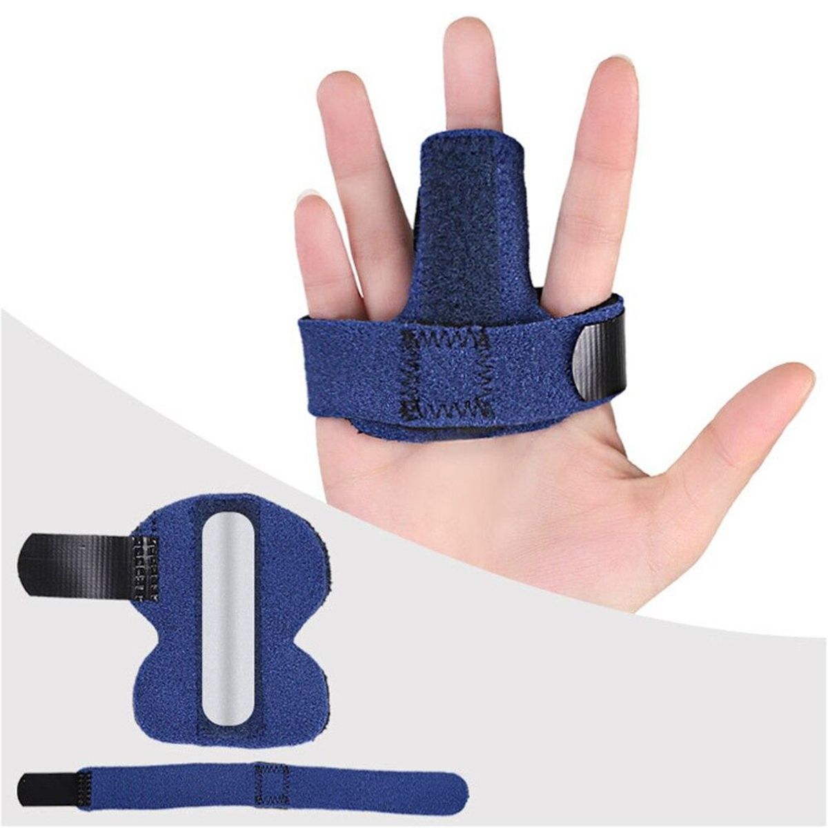 GENERICO - Dedo Férula Brace Dedo Del Gatillo color azul