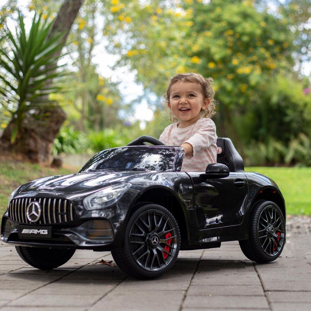 PRINSEL - Carro Electrico Niño Montable Mercedes BenzGt Rojo12V