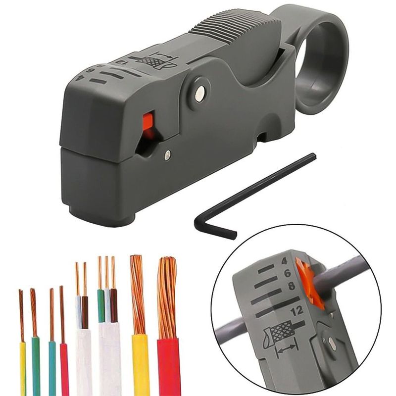 GENERICO - Alicates De Pelado Automático Pelacables Multiherramienta