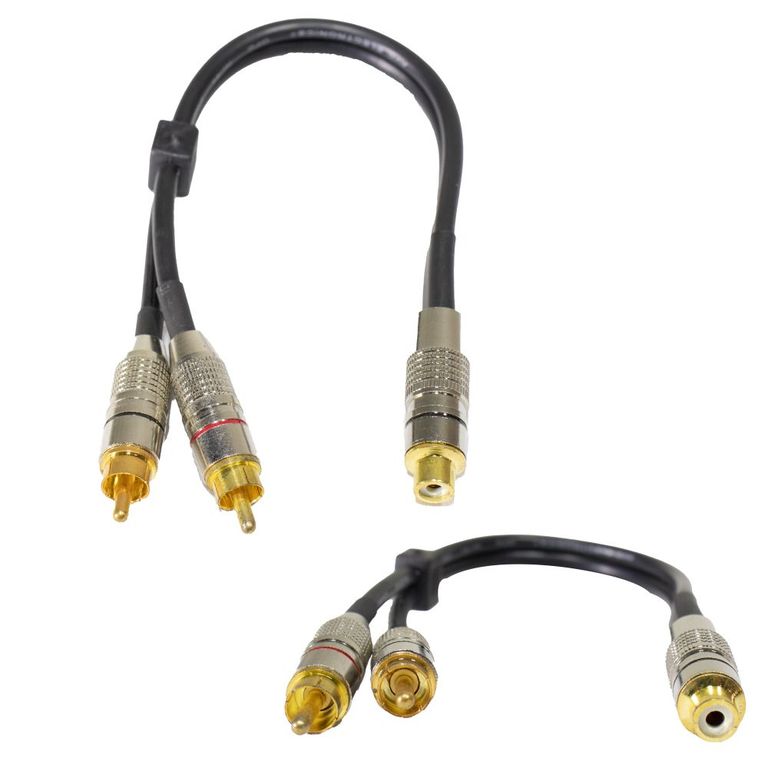 Cable de Audio AVC AV2425 2x1 RCA Plug- Jack. AVC | falabella.com