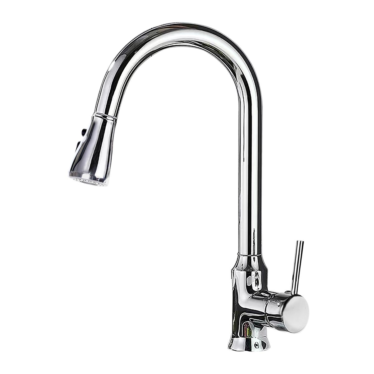 SUBE - Grifería Lavaplatos Cabeza Extraíble Doble Chorro-satinada-