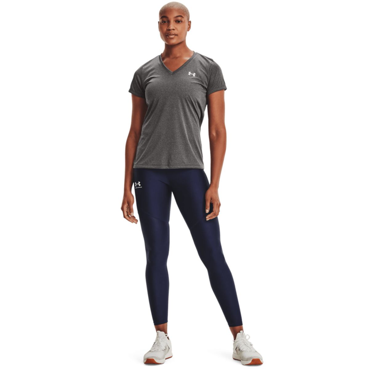 UNDER ARMOUR - Camiseta Mujer Under Armour DFO W VELOCITY SOLID Gris UNDER ARMOUR