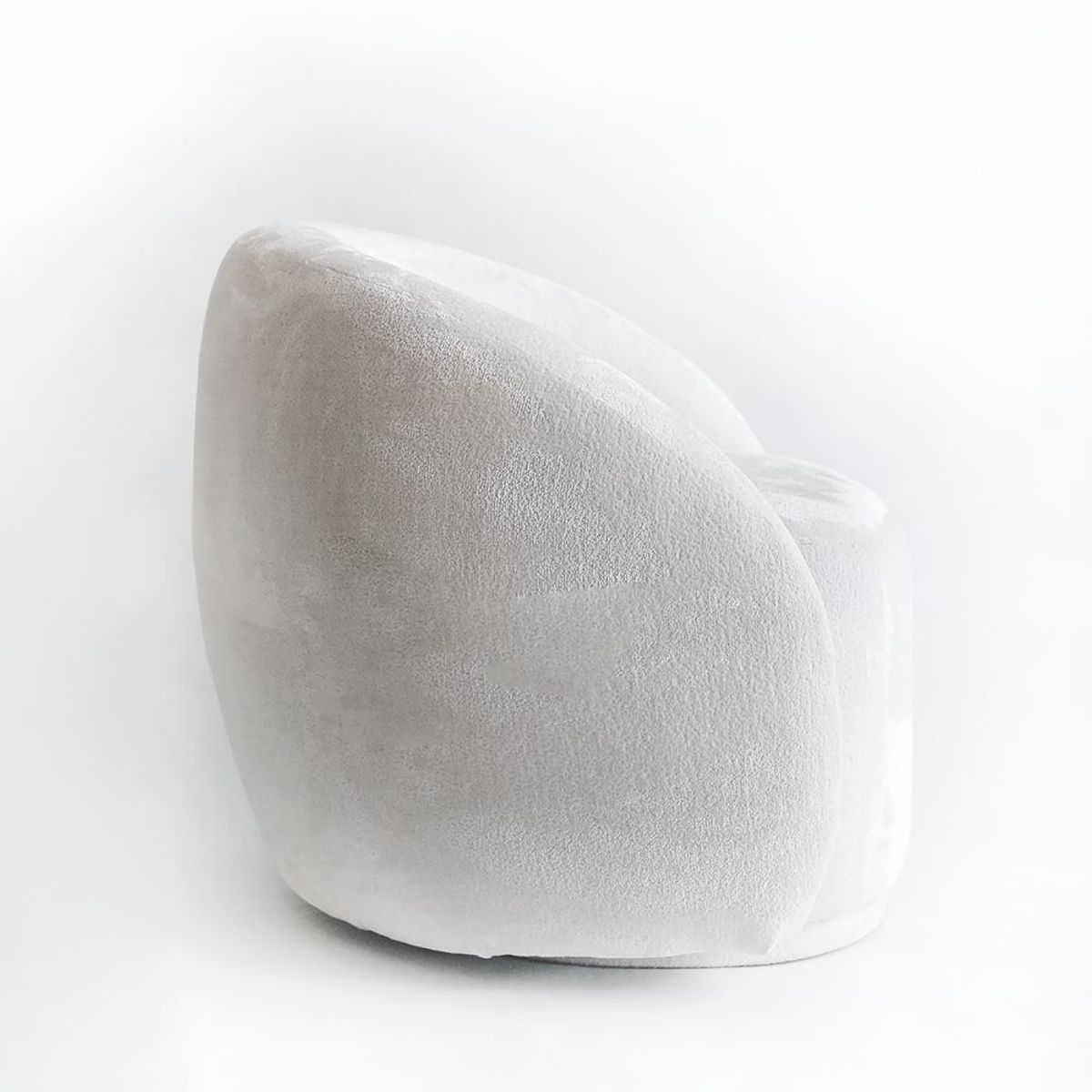 ENMADERA - Poltrona Auxiliar Marly Color Blanco