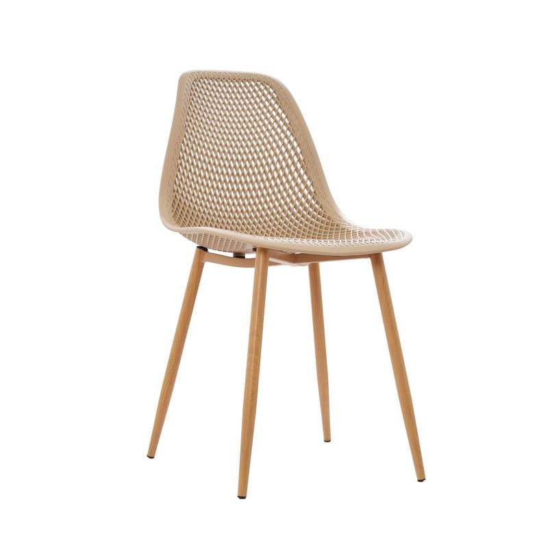 BONNO - Silla De Diseño Lotti II Arena Estr Metal Bonno