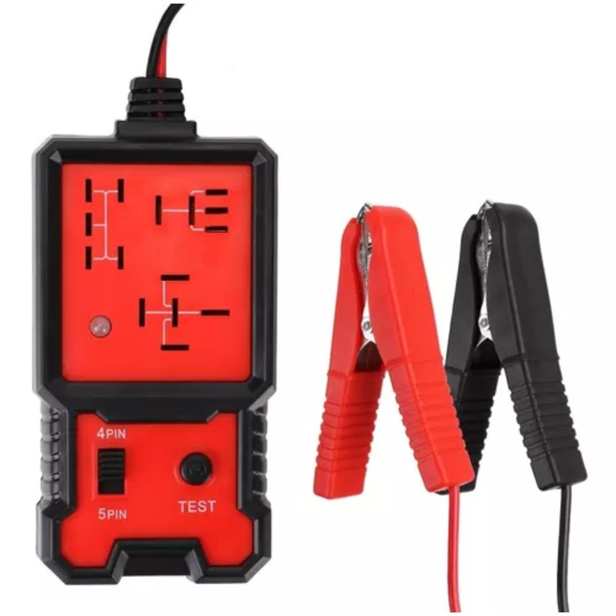 GENERICO - Probador de Relés 12V para 4 y 5 Pines Universal para Vehículos
