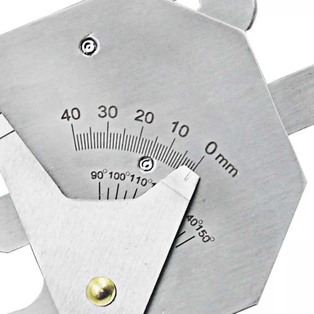 GENERICO - Calibrador De Soldadura Medidor multiusos Analogo Acero