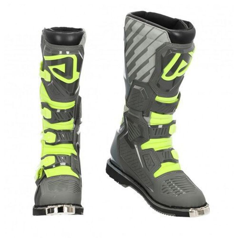 ACERBIS - BOTAS X-RACE GRIS / AMARILLO TALLA 41 EU
