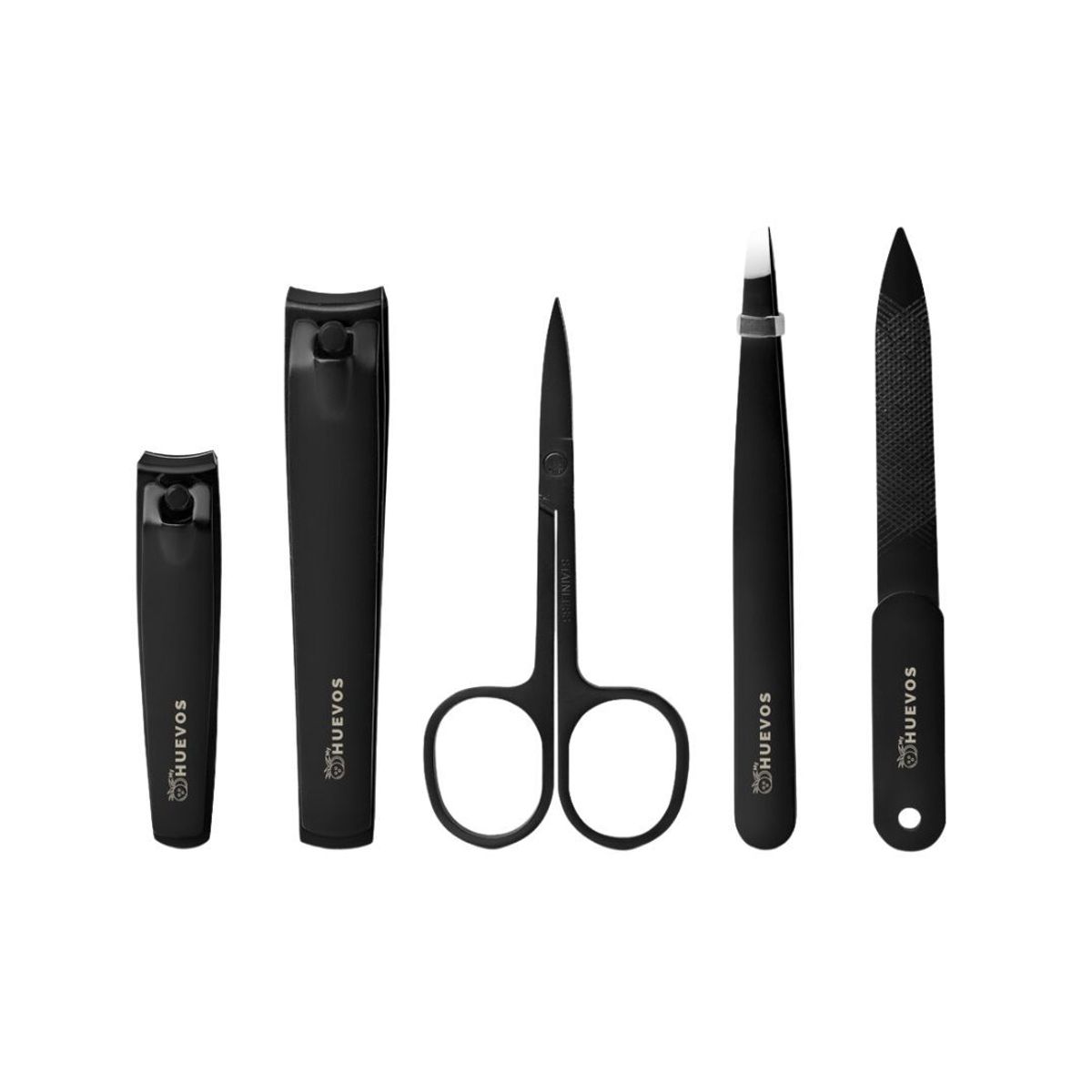 MYHUEVOS - Kit CortaUñas Acero Inoxidable 5 Piezas MyHUEVOS®
