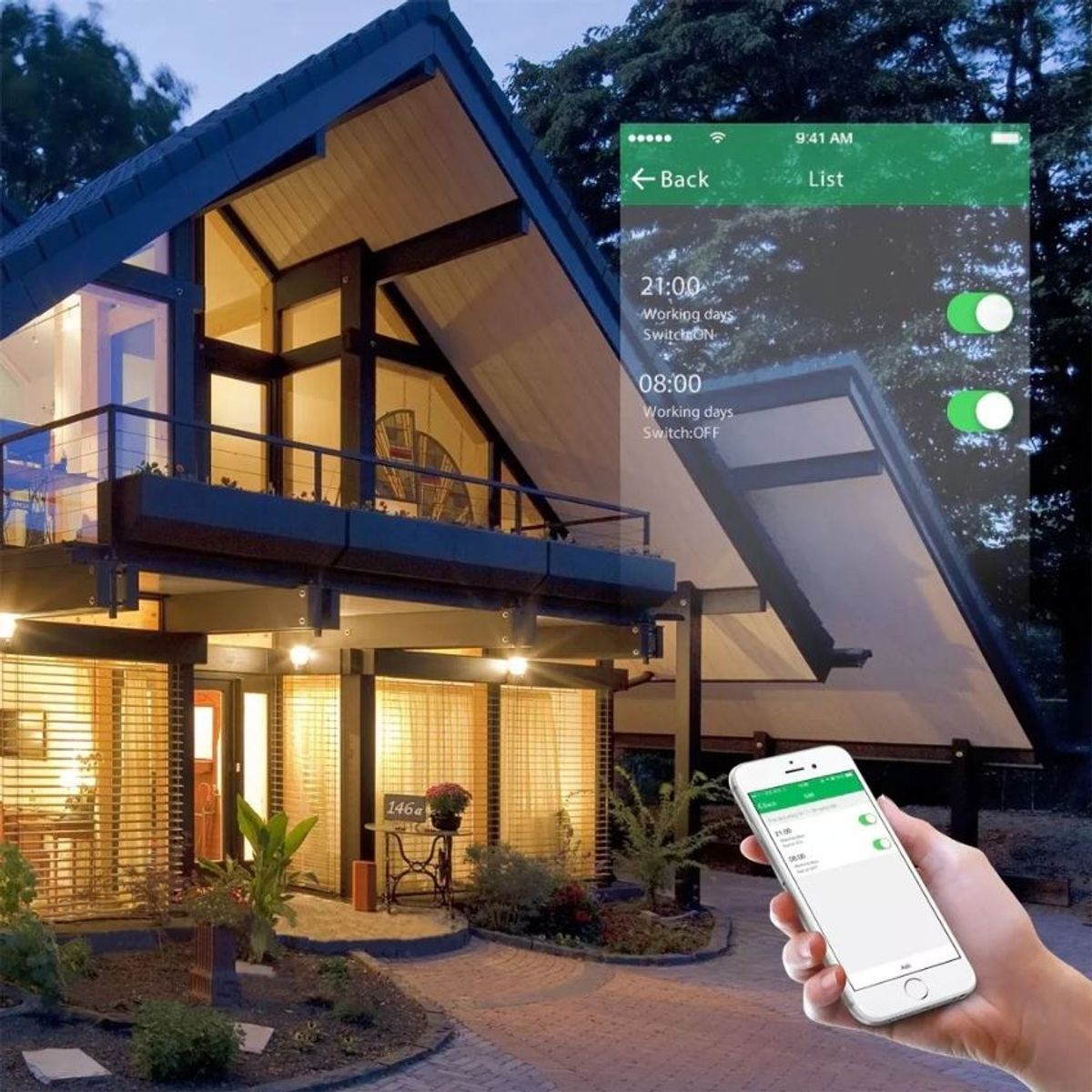 GENERICO - Interruptor Inteligente Wifi Google Home Y Alexa Smart Touch