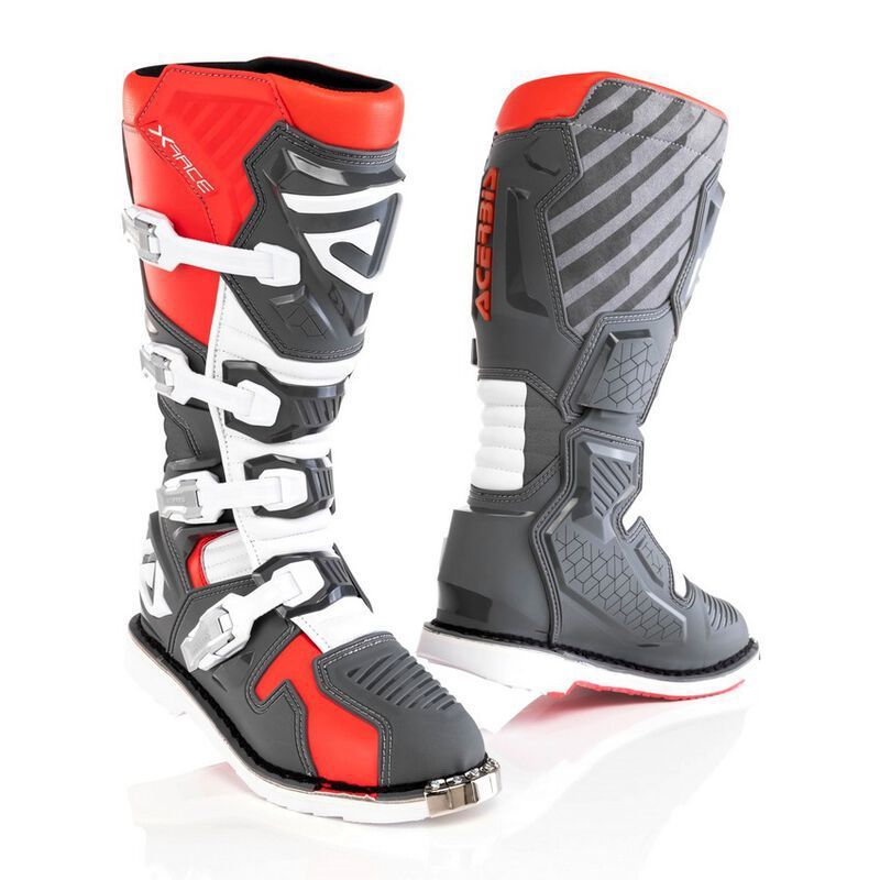 ACERBIS - BOTAS X-RACE ROJO / GRIS TALLA 41 EU