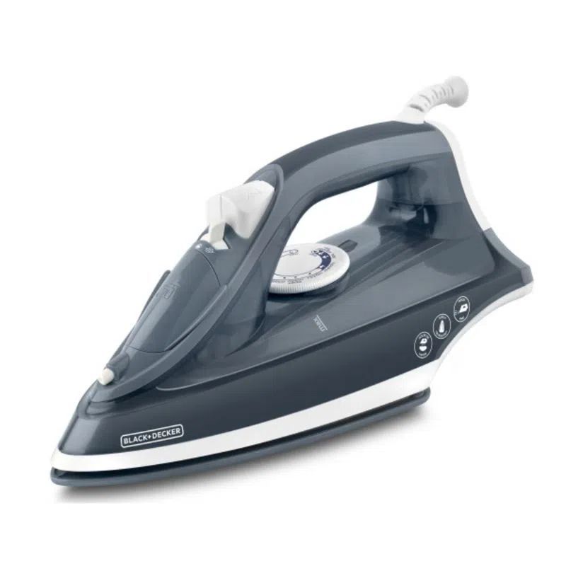 BLACK+DECKER - Plancha De Vapor Black  Decker Golpe De Vapor Azul Irbd300