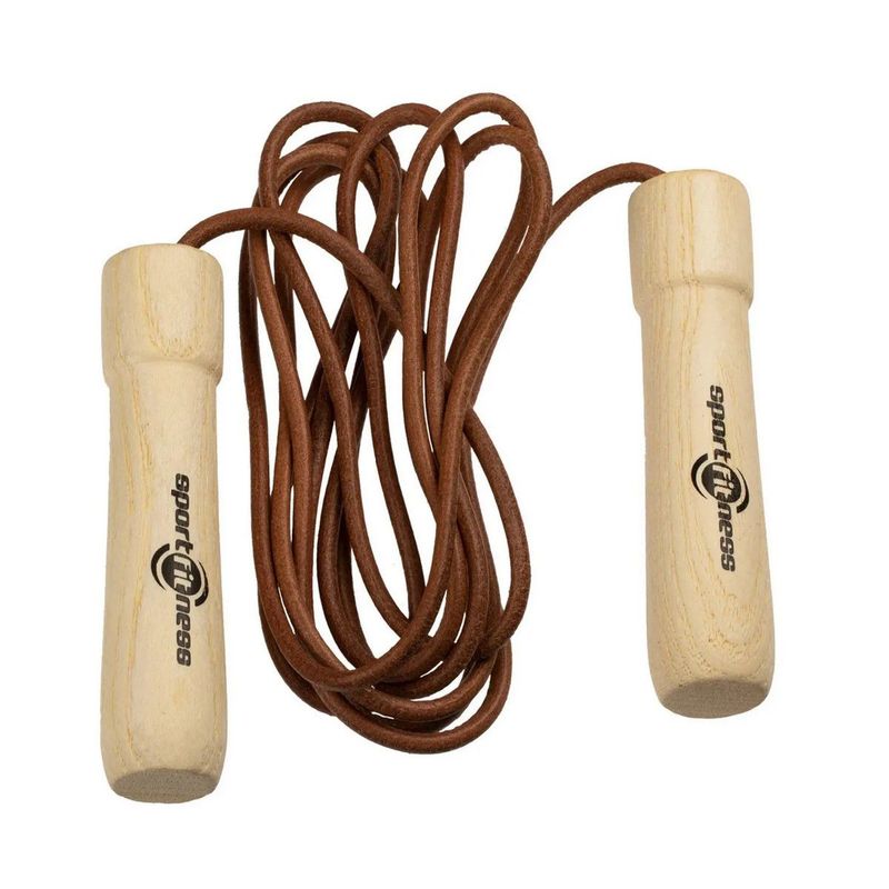 SPORTFITNESS - Lazo Para Saltar En Cuero Sportfitness