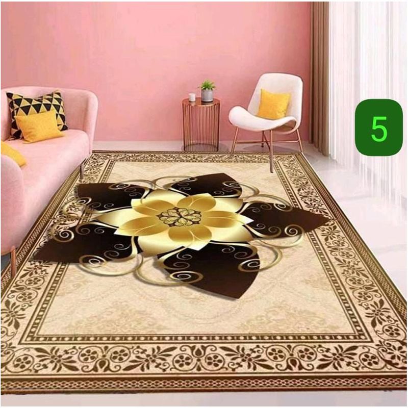AMERICO SHOP - Tapete Decorativo Moderno 150x200 cm Diseño Elegante Flores