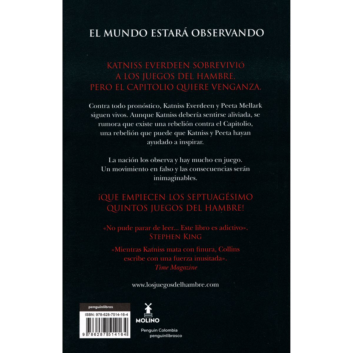 MOLINO - En Llamas. Los Juegos Del Hambre 2