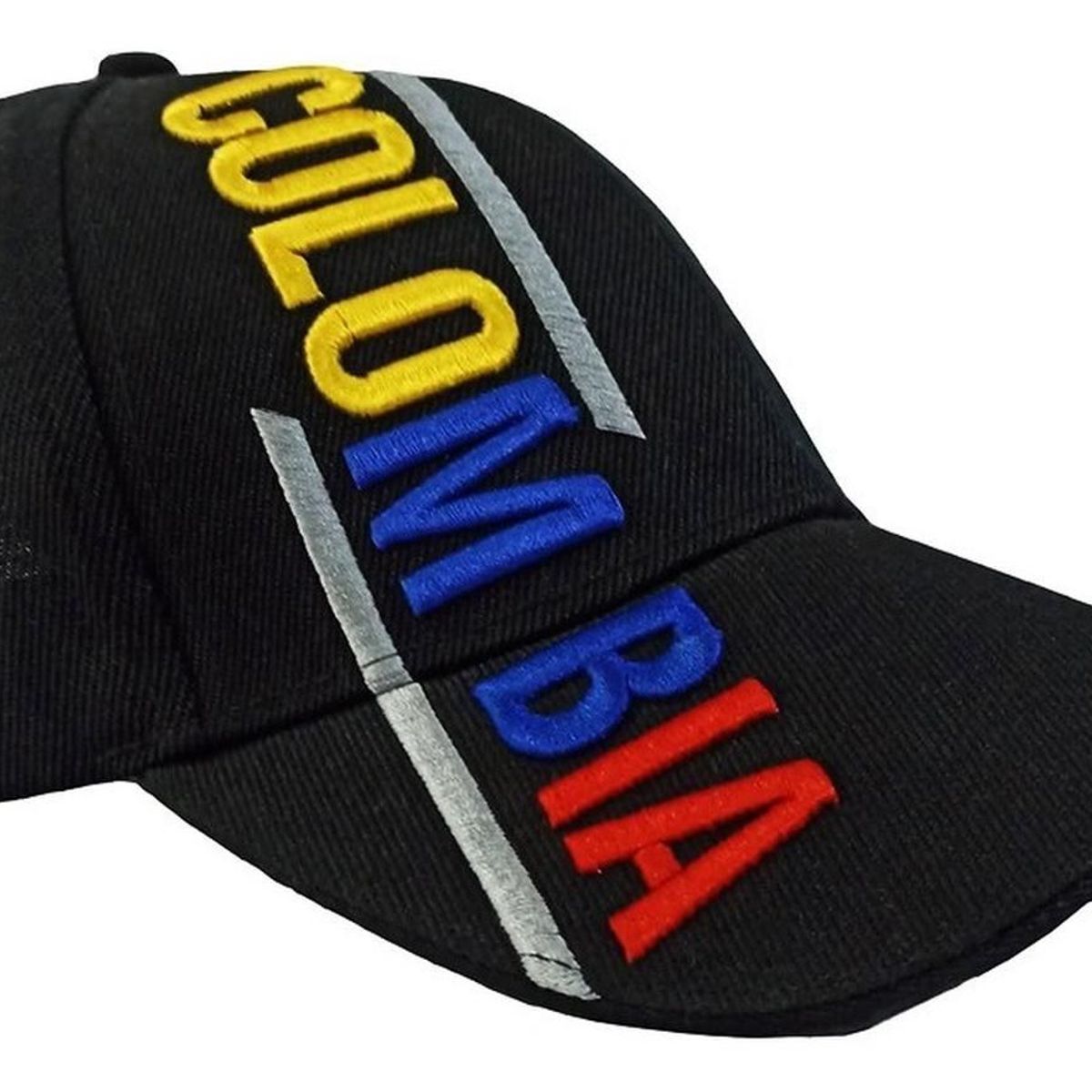 VELBROS - Gorra Colombia Cachucha Seleccion Golf Beisbol Hombre Mujer - Negro