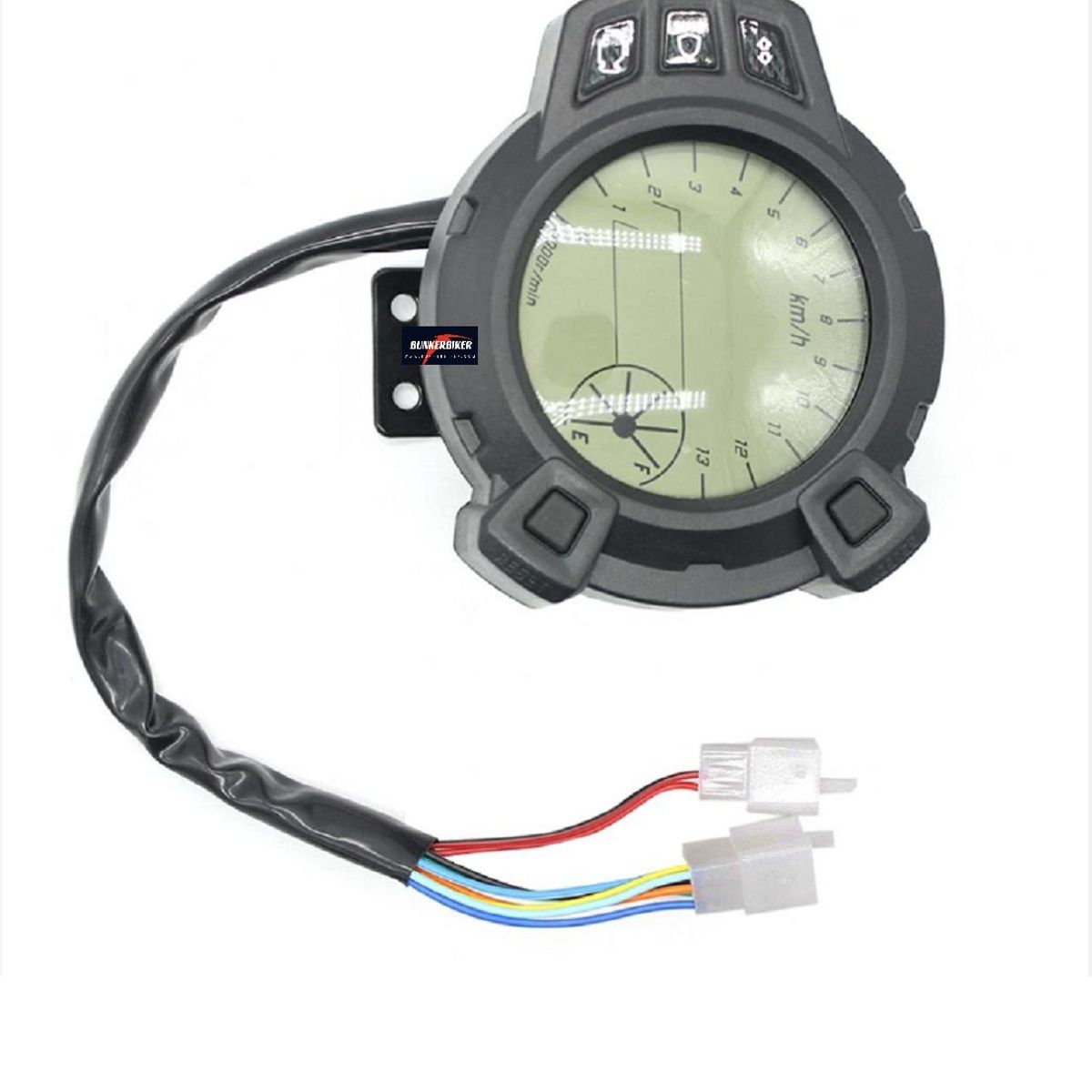 GENERICO - Tacómetro Universal de Moto Scooter