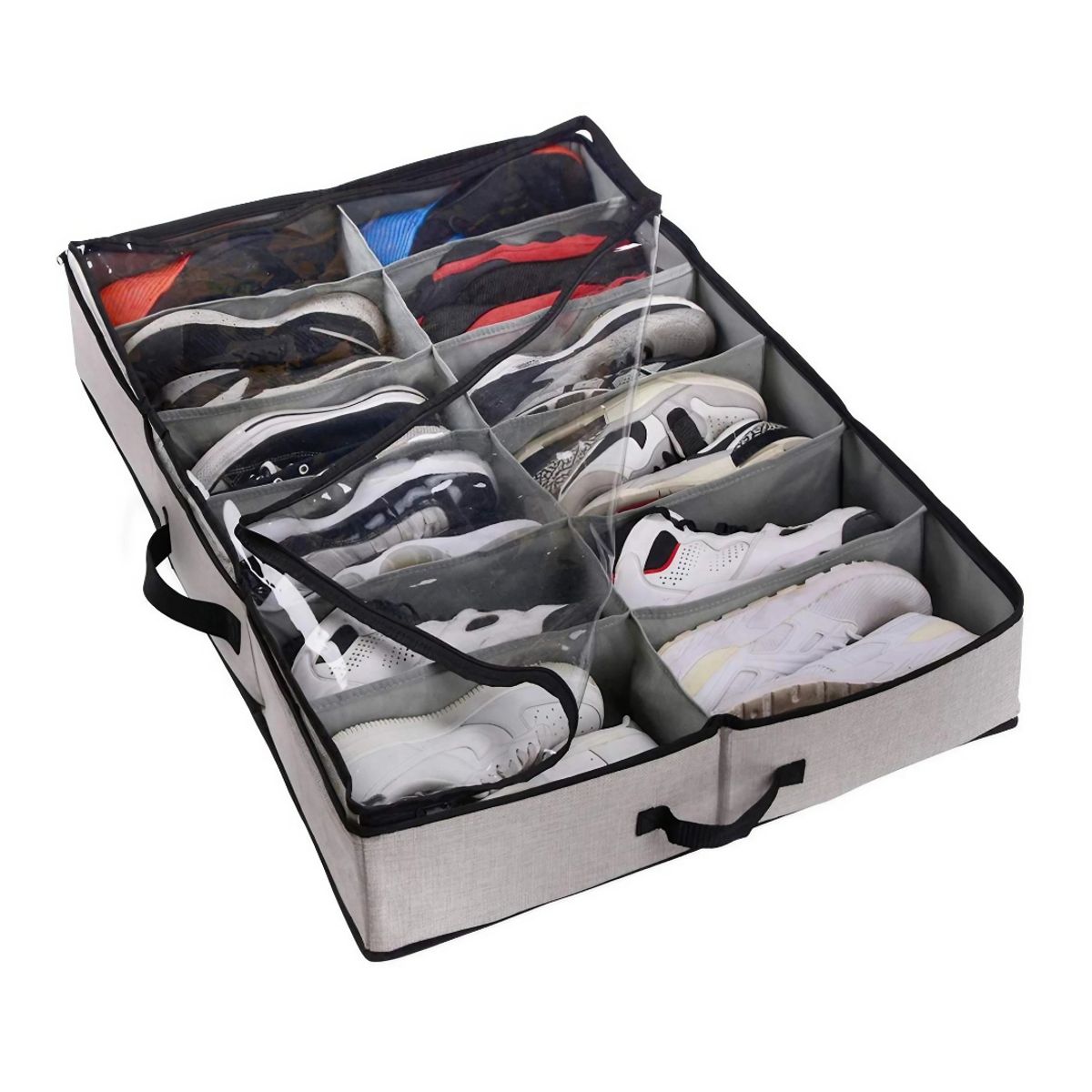 GENERICO - Organizador de Zapatos Almacenamiento bajo Cama Zapatero