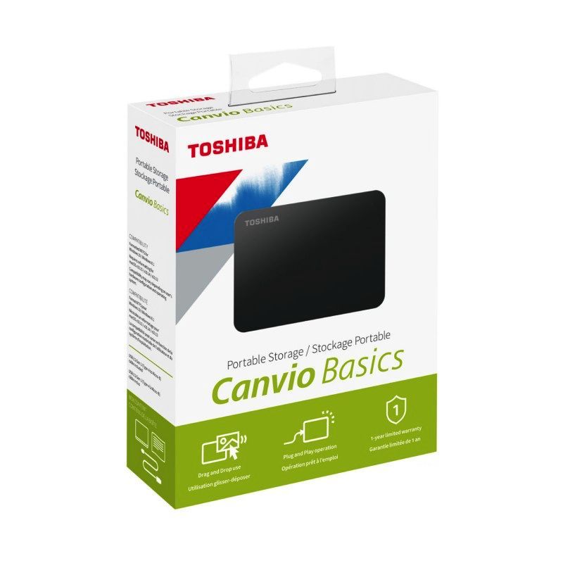 TOSHIBA - Disco Duro Externo 1 Tera TOSHIBA Canvio Ultimo Modelo