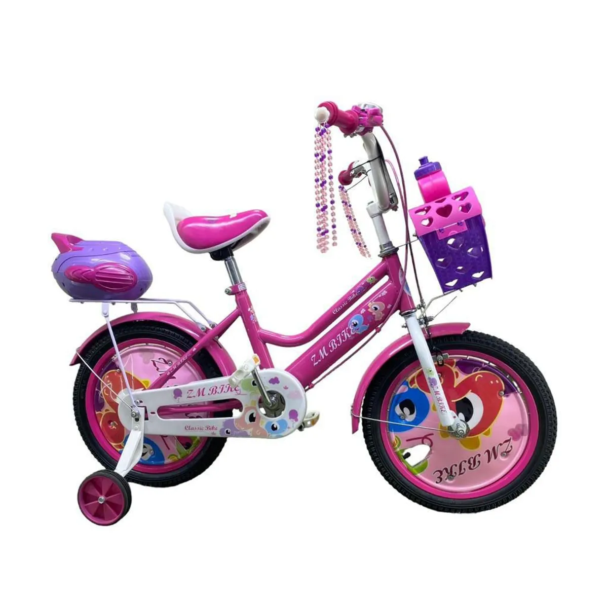 BEBESUNITA - REF 218 Bicicleta Para Niña Princesas Rin 16