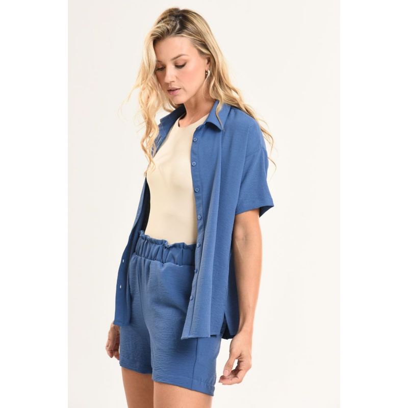 RAGGED - Short maldivas Azul Ragged