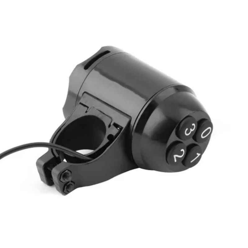 GENERICO - Alarma Vibración Pito Para Bicicleta Impermeable Contraseña