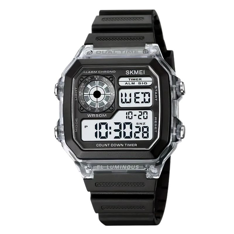 SKMEI - Reloj de Caballero Skmei Digital Original en resina y Caja Plastica