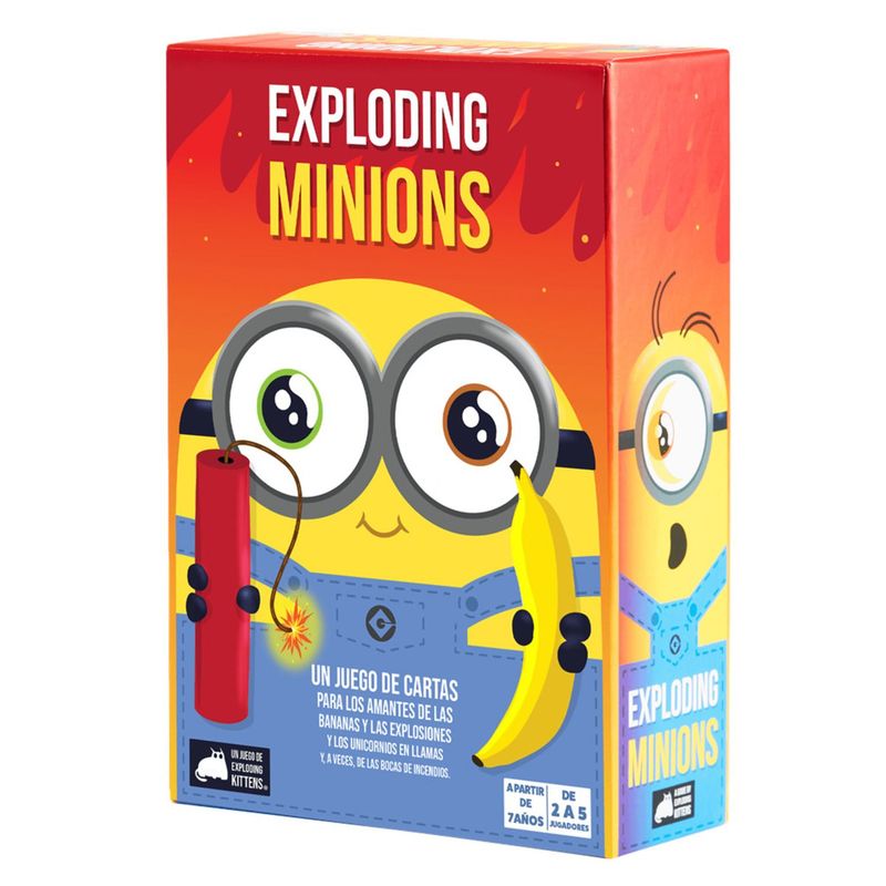 ASMODEE - Exploding Minions - Juego De Cartas Español