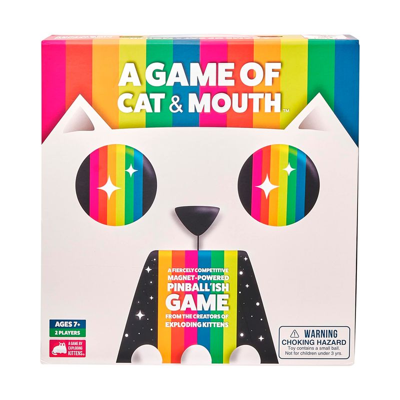 Asmodee 'A Game Of Cat & Mouth' - Gioco Da Tavolo Party Per 2 Giocatori, Dai Creatori Di Exploding Kittens, Età 7+, Edizione Italiana