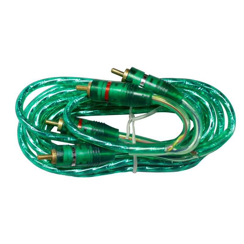 AVC - Cable de Audio AVC KV-GR-10FT 2x2 RCA Plug 3Mts Cable.