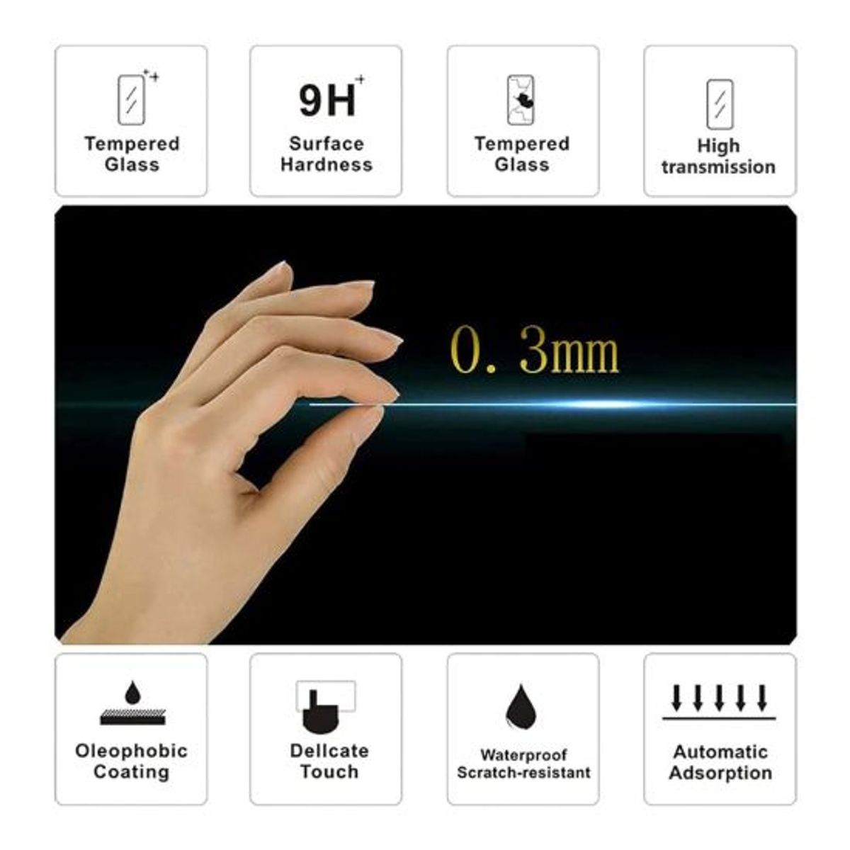 GENERICO - Vidrio Protector de pantalla Sony ZV-E10 ZV-1 ZV-1 II ZV-1F