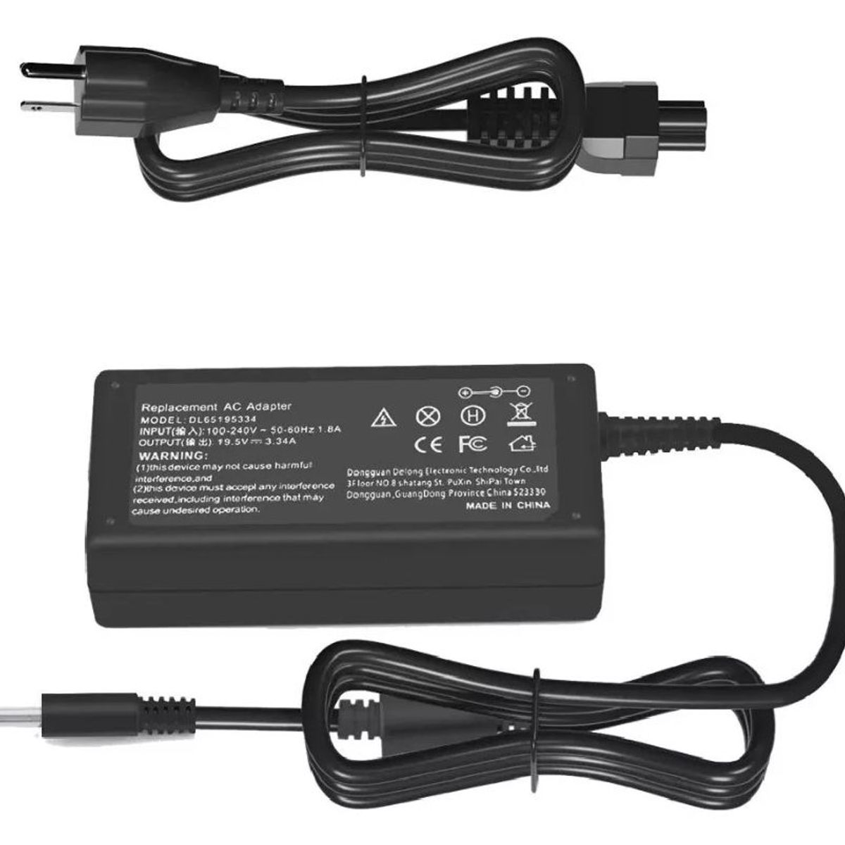 GENERICO - Cargador Para Portátil Dell 195v - 334a Punta Aguja-mini