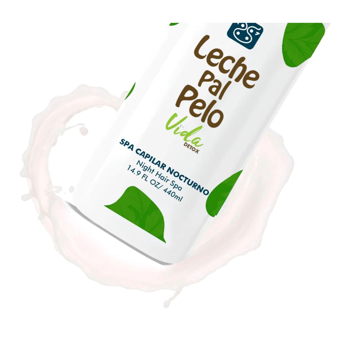 LECHE PAL PELO - Spa Capilar Nocturno Leche Pal Pelo 440ml.---