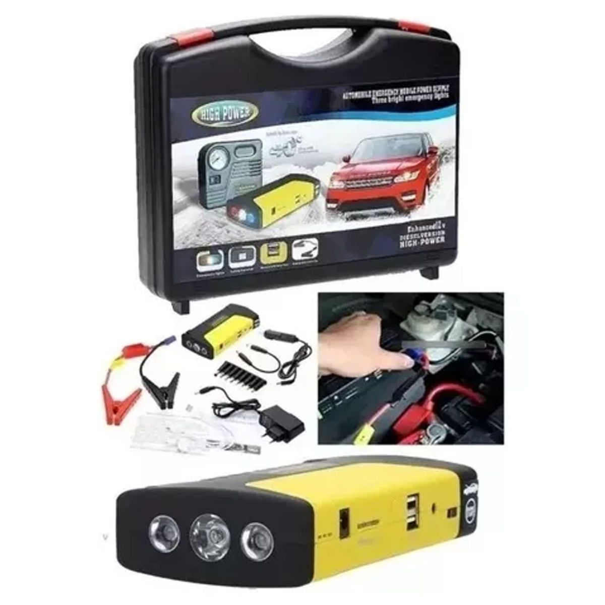 ONE PIXEL - Iniciador De Batería Carro Arrancador Multifuncional