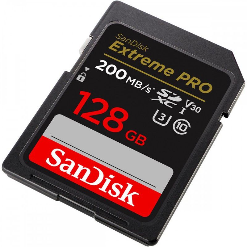 SANDISK - Memoria SDXC Card 128GB SanDisk Extreme PRO 200MBs.