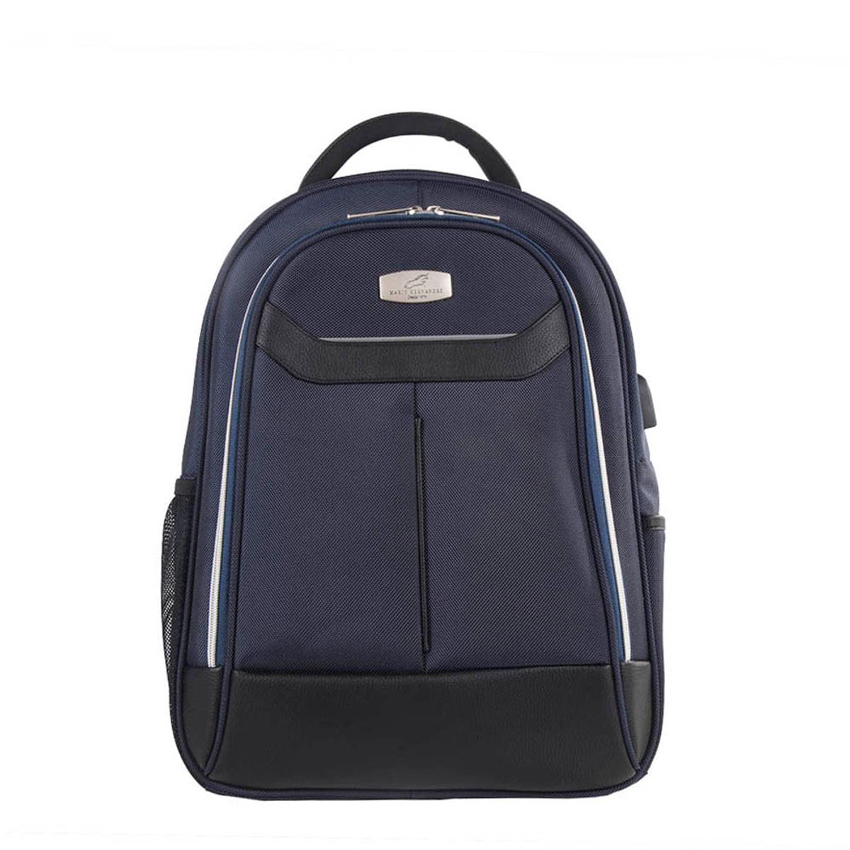 MARIO HERNANDEZ - Morral Curvo Dos Cremalleras Azul Urban