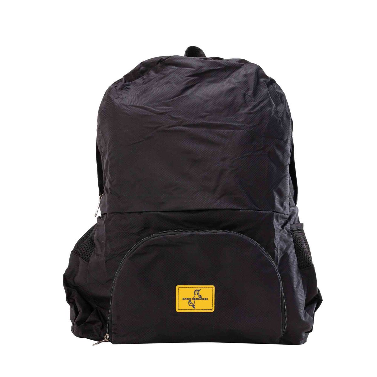 MARIO HERNANDEZ - Morral Tote Pouch Compacto Negro Xmas