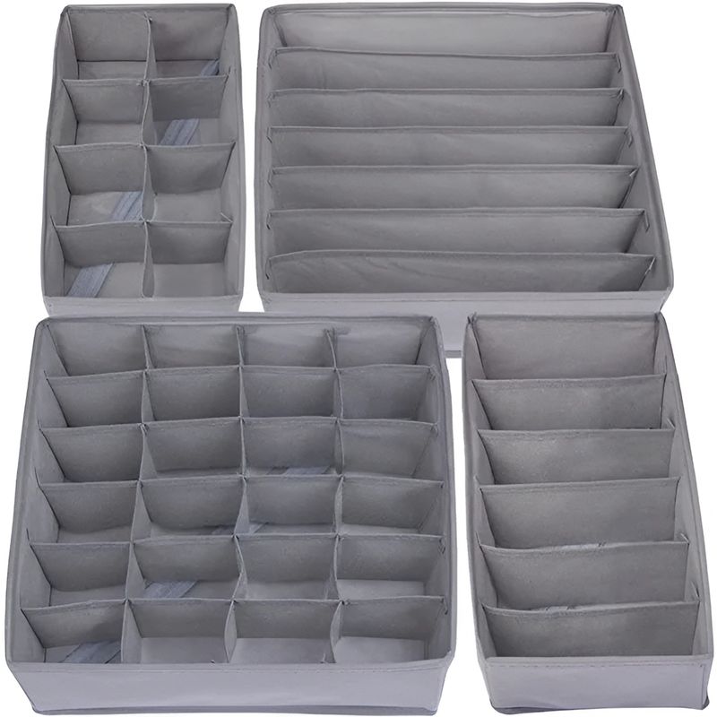 GENERICO - Organizador de Closet Armario X4 unidades