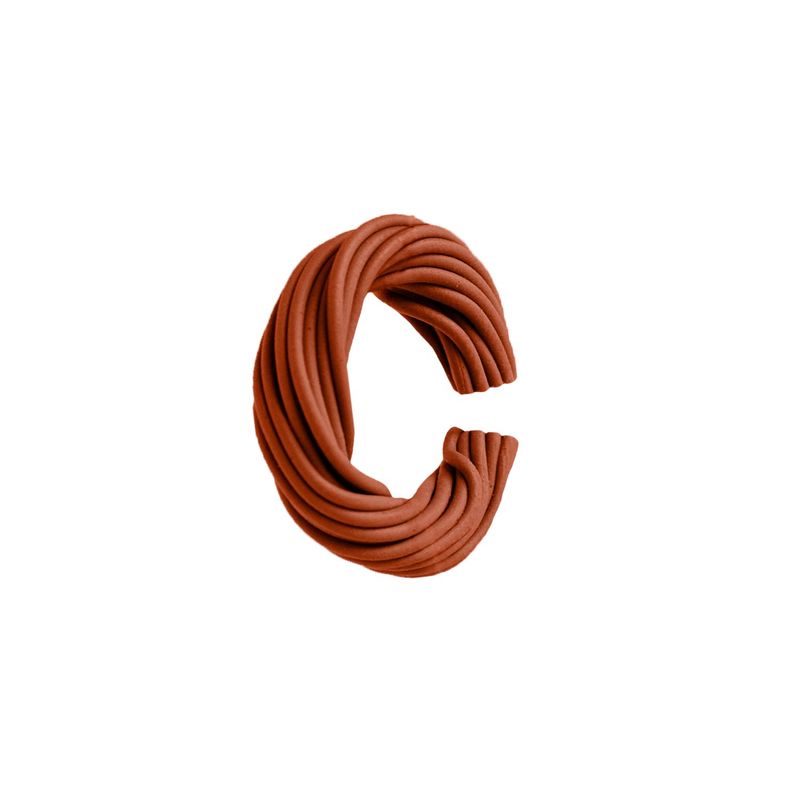 MUCURA JEWELRY - Earcuff Arrunchadito Terracota Múcura